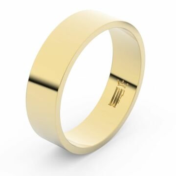 Zlatý snubní prsten FMR 1G60 ze žlutého zlata 52