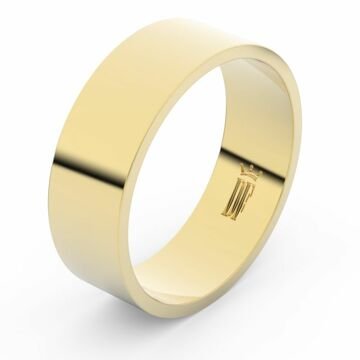 Zlatý snubní prsten FMR 1G70 ze žlutého zlata 60