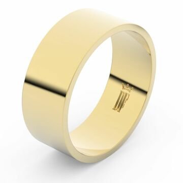 Zlatý snubní prsten FMR 1G80 ze žlutého zlata 50