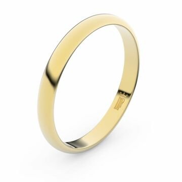 Zlatý snubní prsten FMR 2A30 ze žlutého zlata 47