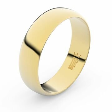 Zlatý snubní prsten FMR 3A60 ze žlutého zlata 50