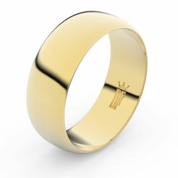Zlatý snubní prsten FMR 3C75 ze žlutého zlata 46
