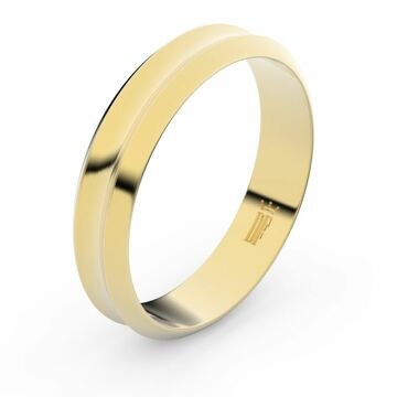 Zlatý snubní prsten FMR 4B45 ze žlutého zlata 51