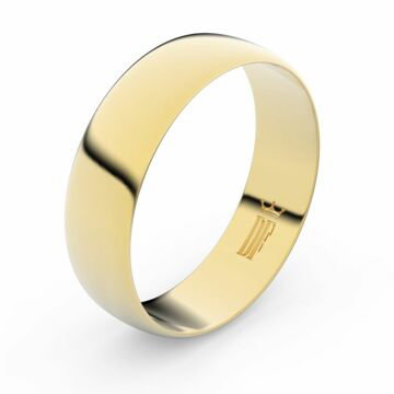 Zlatý snubní prsten FMR 9A60 ze žlutého zlata 48