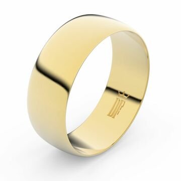 Zlatý snubní prsten FMR 9B80 ze žlutého zlata 51