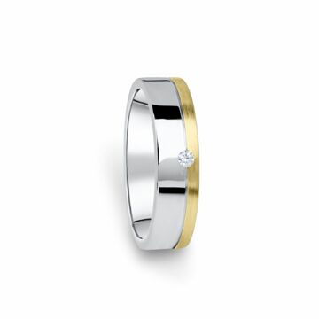 Zlatý dámský prsten DF 05/D, s briliantem 58