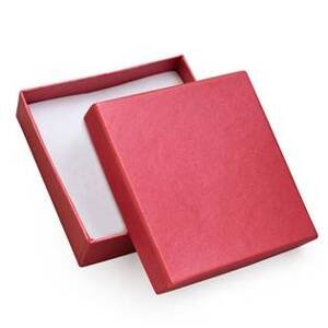 Šperky4U Dárková krabička - perleťově červená - KR0323-RD