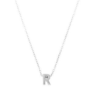 NUBIS® Stříbrný náhrdelník - písmeno - NB-2196-R