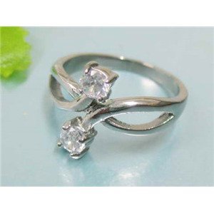 Šperky4U Zásnubní prsten chirurgická ocel OPR1467 - velikost 52 - OPR1467-52