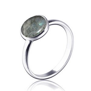 NUBIS® Stříbrný prsten Shimmer Stone - velikost 56 - NBP91-56