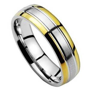 NUBIS® NSS1007 Pánský snubní prsten - velikost 70 - NSS1007-70