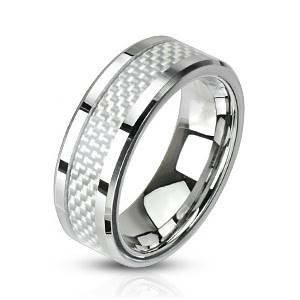 Šperky4U OPR1446 Pánský snubní prsten - velikost 62 - OPR1446-8-62