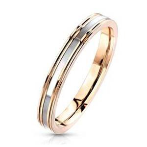 Šperky4U Ocelový prsten s perletí - velikost 49 - OPR1766-49