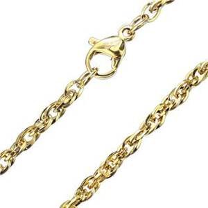 Šperky4U Ocelový řetízek s propojenými očky, tl. 1,8 mm, délka 45 cm - OPE1297-015-45