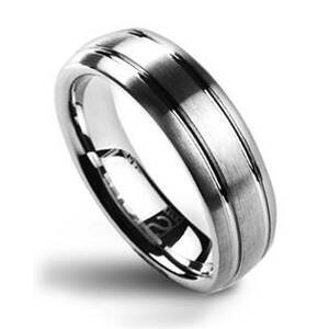 NUBIS® NWF1013 Pánský snubní prsten - velikost 61 - NWF1013-61