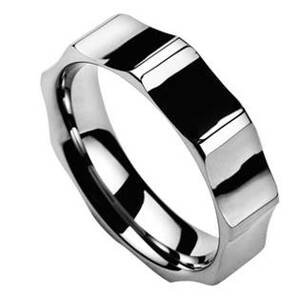 NUBIS® NWF1044 Dámský snubní prsten wolfram - velikost 57 - NWF1044-57