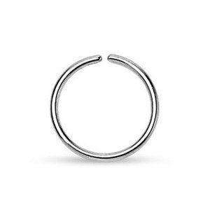 Šperky4U Piercing do nosu/ucha - kruh - N01020-1009