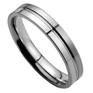 NUBIS® NSS1022 Pánský snubní prsten - velikost 62 - NSS1022-62