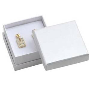 Šperky4U Dárková krabička na set bílá - KR0038-WH