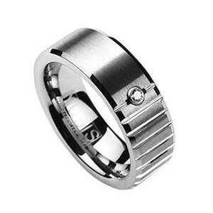 NUBIS® NWF1017 Dámský snubní prsten se zirkonem - velikost 51 - NWF1017-Zr-51