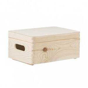 Dřevobox Dřevěný box s víkem - KRD49