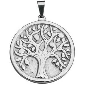 Šperky4U Ocelový přívěšek strom života - OPP1762