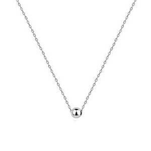Šperky4U Ocelový náhrdelník s kuličkou - OPD0194
