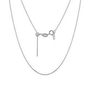 Šperky4U Stříbrný řetízek - čtvercový, nastavitelná délka - AL0027-ST