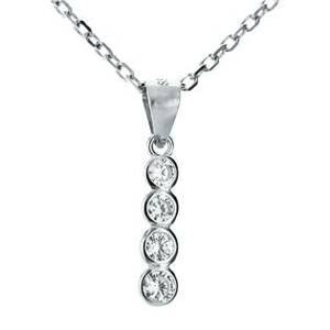NUBIS® Stříbrný náhrdelník - NB-2050