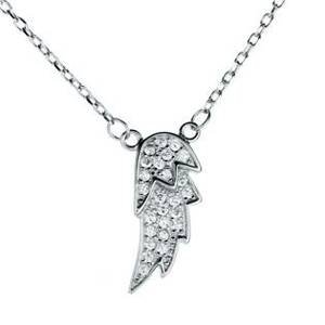 NUBIS® Stříbrný náhrdelník křídlo - NB-2066