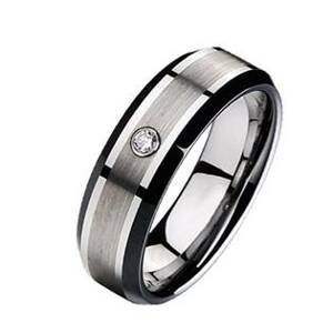 NUBIS® NWF1014 Dámský snubní prsten se zirkonem - velikost 47 - NWF1014-5Zr-47