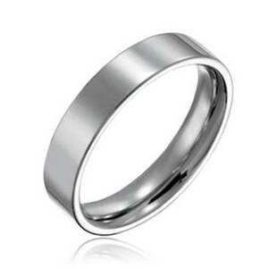 Šperky4U Ocelový prsten šíře 4 mm - velikost 53 - OPR1265-53
