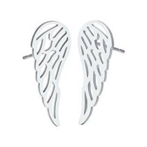 Šperky4U Ocelové náušnice andělská křídla - OPN1751-ST