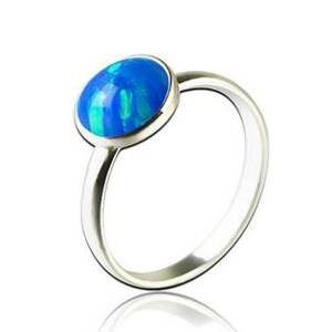 NUBIS® Stříbrný prsten s opálem - velikost 51 - NBP95-OP05-51