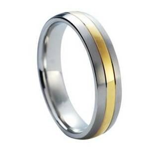 NUBIS® NSS1015 Pánský snubní prsten - velikost 59 - NSS1015-59