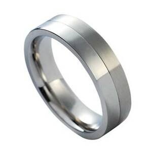 NUBIS® NSS1012 Pánský snubní prsten - velikost 72 - NSS1012-72