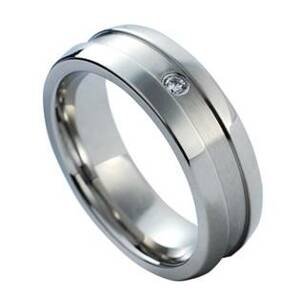 NUBIS® NSS1016 Dámský snubní prsten se zirkonem - velikost 55 - NSS1016-Zr-55