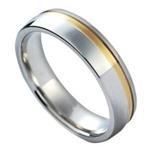 NUBIS® NSS1018 Pánský snubní prsten - velikost 60 - NSS1018-60