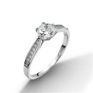 NUBIS® Stříbrný prsten se zirkony - velikost 58 - NB-5003-58