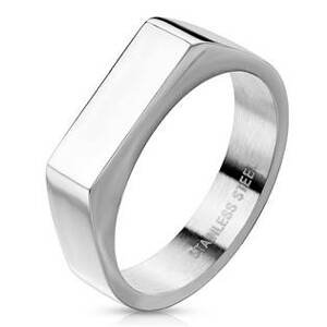 Spikes USA Ocelový prsten s možností rytiny - velikost 49 - OPR1850-49
