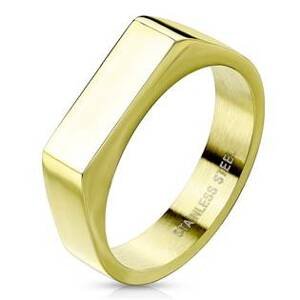 Spikes USA Ocelový prsten s možností rytiny - velikost 52 - OPR1851-52