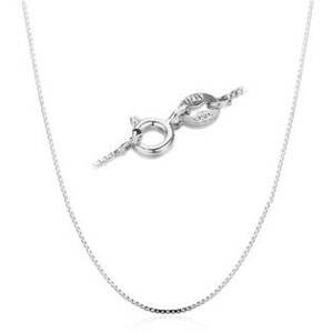 Šperky4U Stříbrný řetízek - čtvercový, tl. 1 mm - NB-7006-35