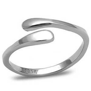 Šperky4U Ocelový prsten, - velikost 49 - AL-0034-49