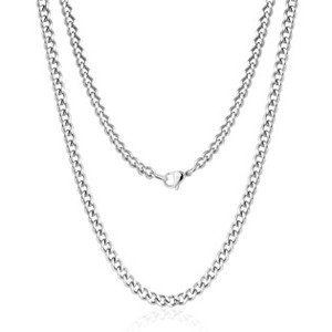 Šperky4U Ocelový řetízek, šíře 4 mm - OPE1092-040-60