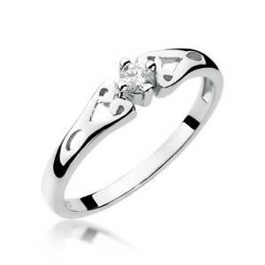 NUBIS® Zlatý prsten s diamantem - W-013W