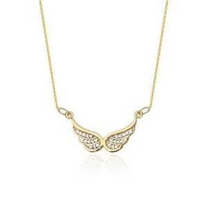 NUBIS® Diamantový náhrdelník, žluté zlato a brilianty - C-002-YG