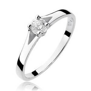 NUBIS® Zlatý zásnubní prsten s diamantem - W-240W