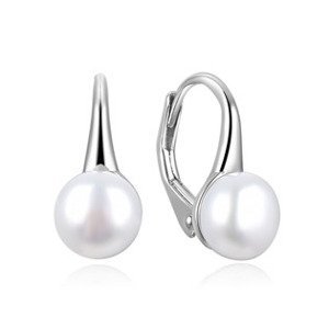 NUBIS® Stříbrné perlové náušnice  - NB-3454