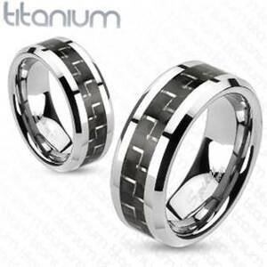 Spikes USA Pánský prsten titan - velikost 62 - TT1037-62