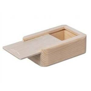Dřevobox Dřevěná krabička s posuvným víčkem - KRD55